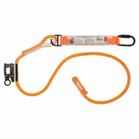 LINQ ROPE LANYARD ADJUST SNG LEG 1 X D.A KARABINER 1 X ROPE GRAB